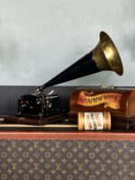 Columbia Graphophone Co. Antika Fonograf