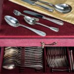 Gümüş Kaplama Çatal Bıçak Seti