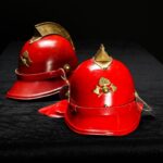 Antika İtfaiyeci Baretleri