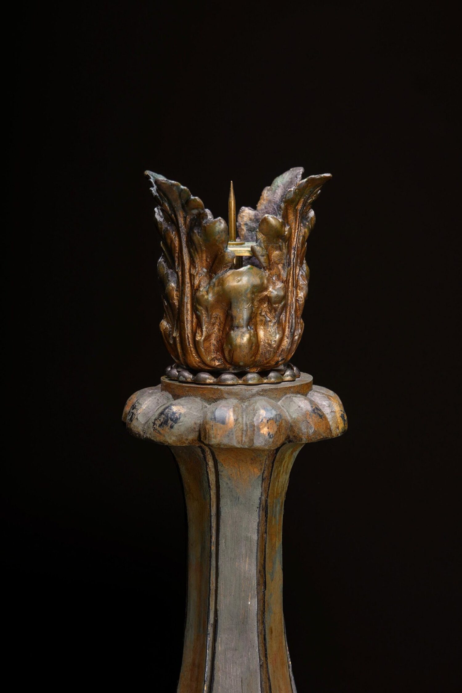 Büyük Metal Şamdanlar - Çift - Görsel 2