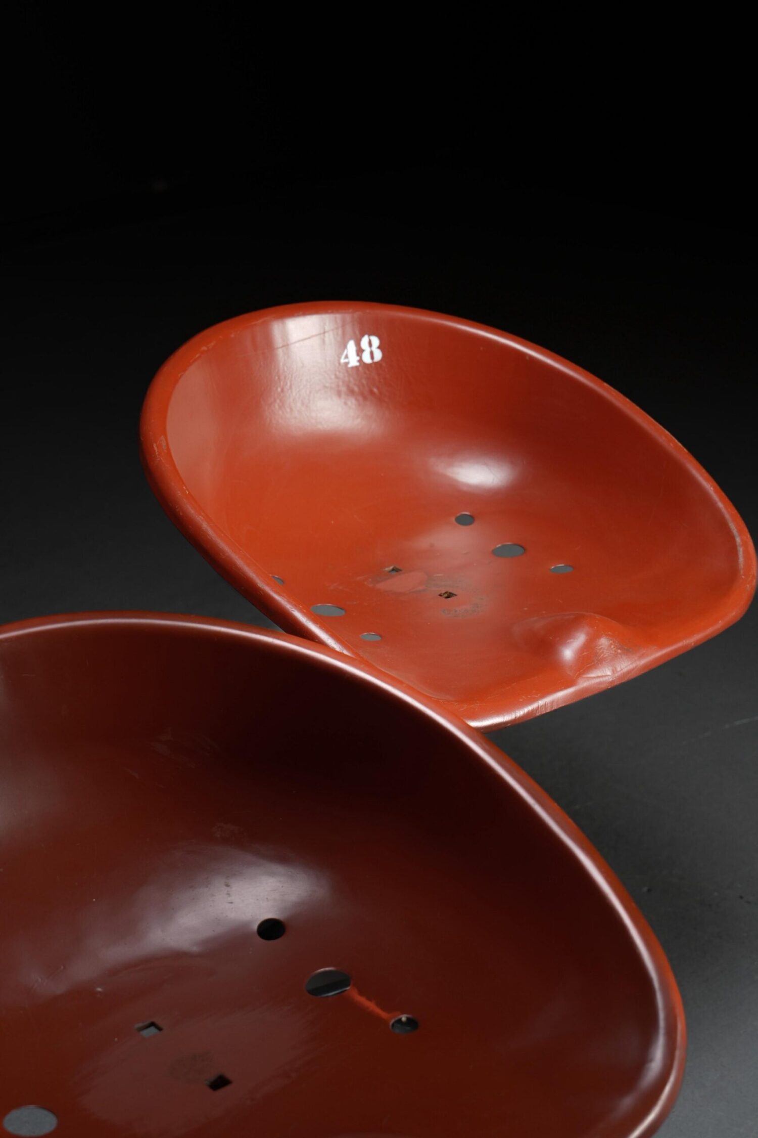 Traktör Oturağından Upcycle Tabureler - Çift - Görsel 2