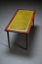 Yeşil Derili Dikdörtgen Sehpa - Görsel 2