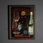 Doornkaat Cam Altı Boyama Ayna