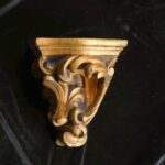 Küçük Ahşap Rocaille Raf