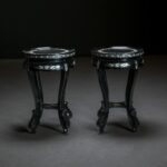 Yuvarlak Kore Sehpalar - Çift