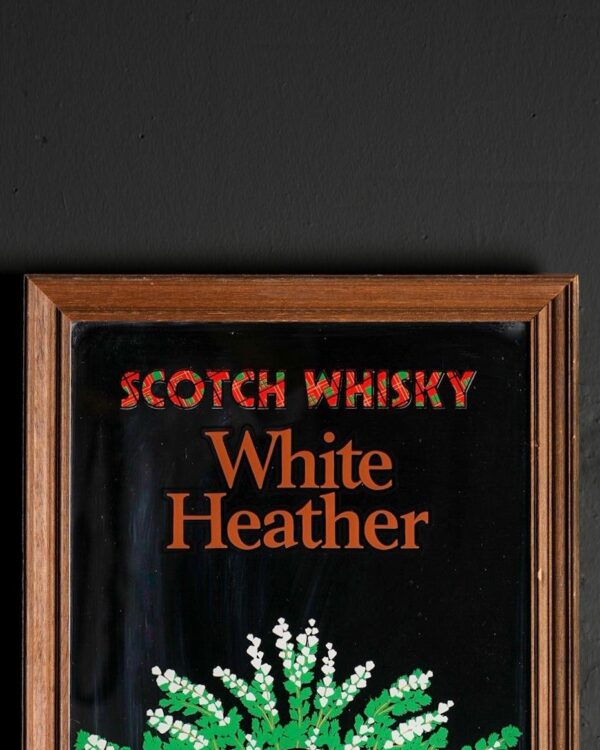 White Heather Cam Altı Boyama Ayna - Kod 3642