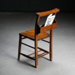 Sırt Hazneli Ahşap Sandalye