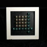 Yeşil ve Dore Toplu Üç Boyutlu Tablo - Kod 3291