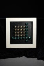 Yeşil ve Dore Toplu Üç Boyutlu Tablo