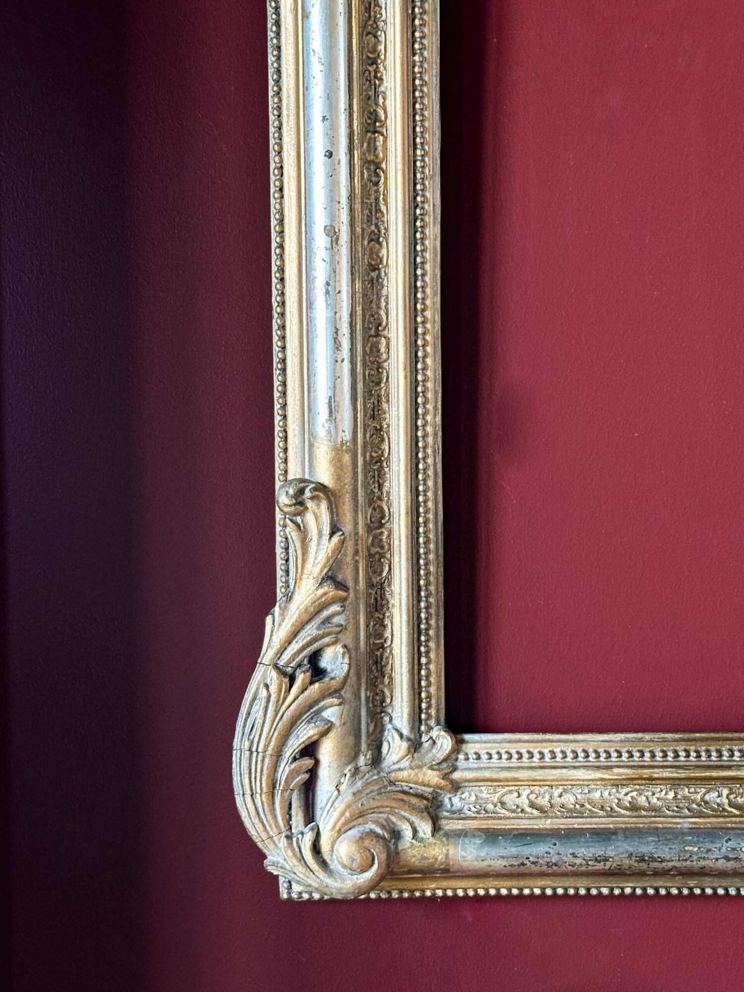 Akantus Yapraklı Louis Philippe Ayna - Görsel 2