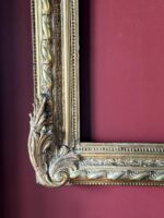 Burgu Çerçeveli Louis Philippe Ayna - Görsel 2