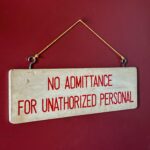 Çift Taraflı Vintage Tabela