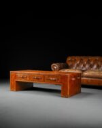 Timothy Oulton Deri Sehpa - Görsel 4