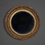 Dore Çerçeveli Yuvarlak Ayna