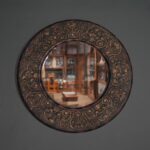 Eskitme Yuvarlak Ayna