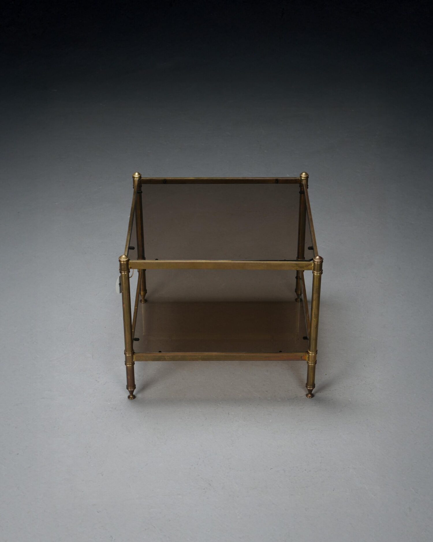 Metal Ayaklı Cam Sehpa - Görsel 1