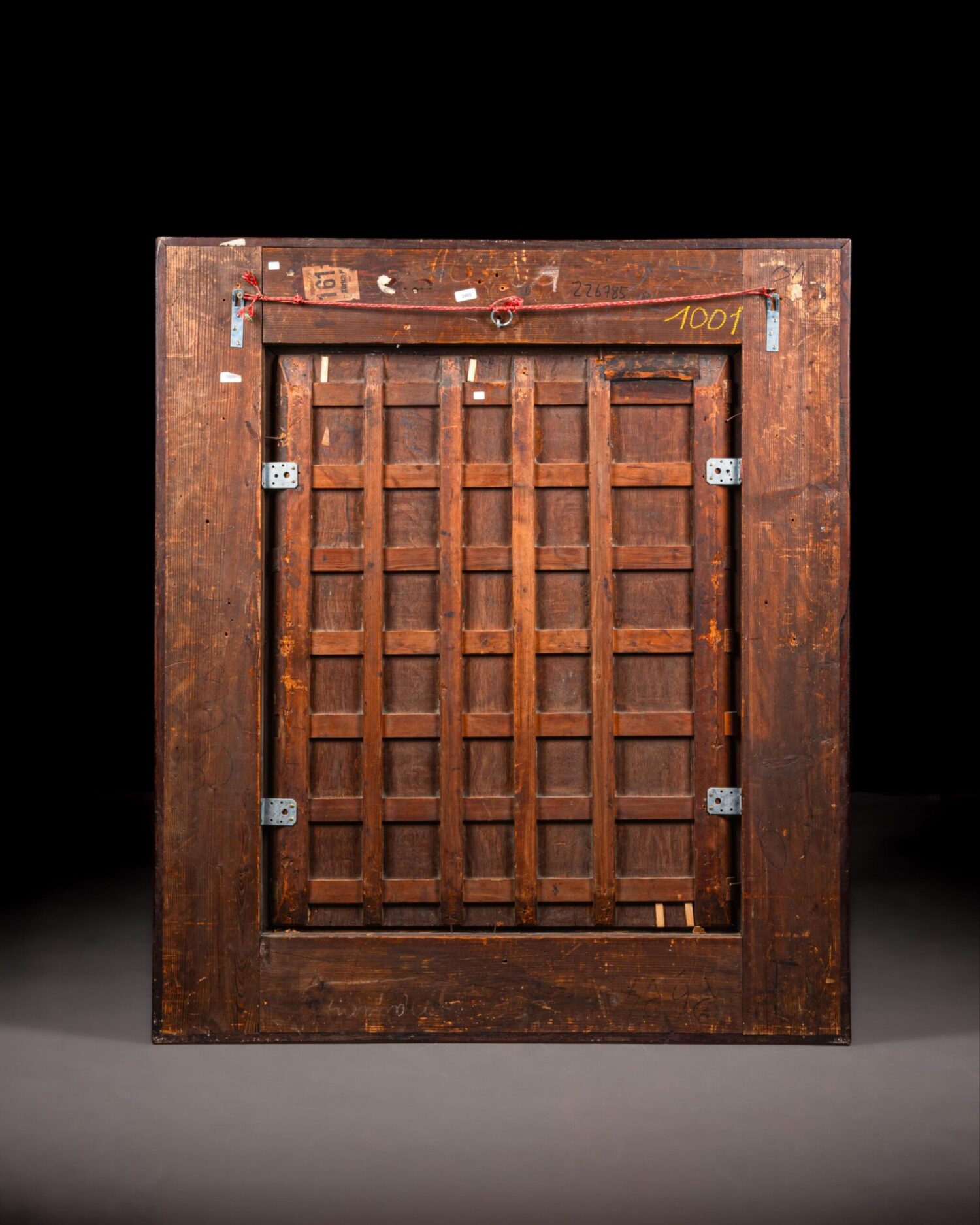 Rembrandt School, 17th Century. "Rembrandt van Rijn Portrait" - Görsel 8