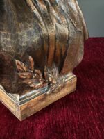 Bronz Heykel Büst “Lesya Ukrainka” - Görsel 4