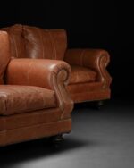 Ferguson Copeland - Deri Kanepe - Çift - Görsel 9