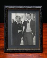 Atatürk Fotoğrafları - Alfred Eisenstaedt İmzalı ve Mühürlü, Gümüş Baskı - Görsel 4