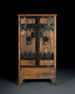 Perçinli Büyük Rustik Dolap - Kod 4019