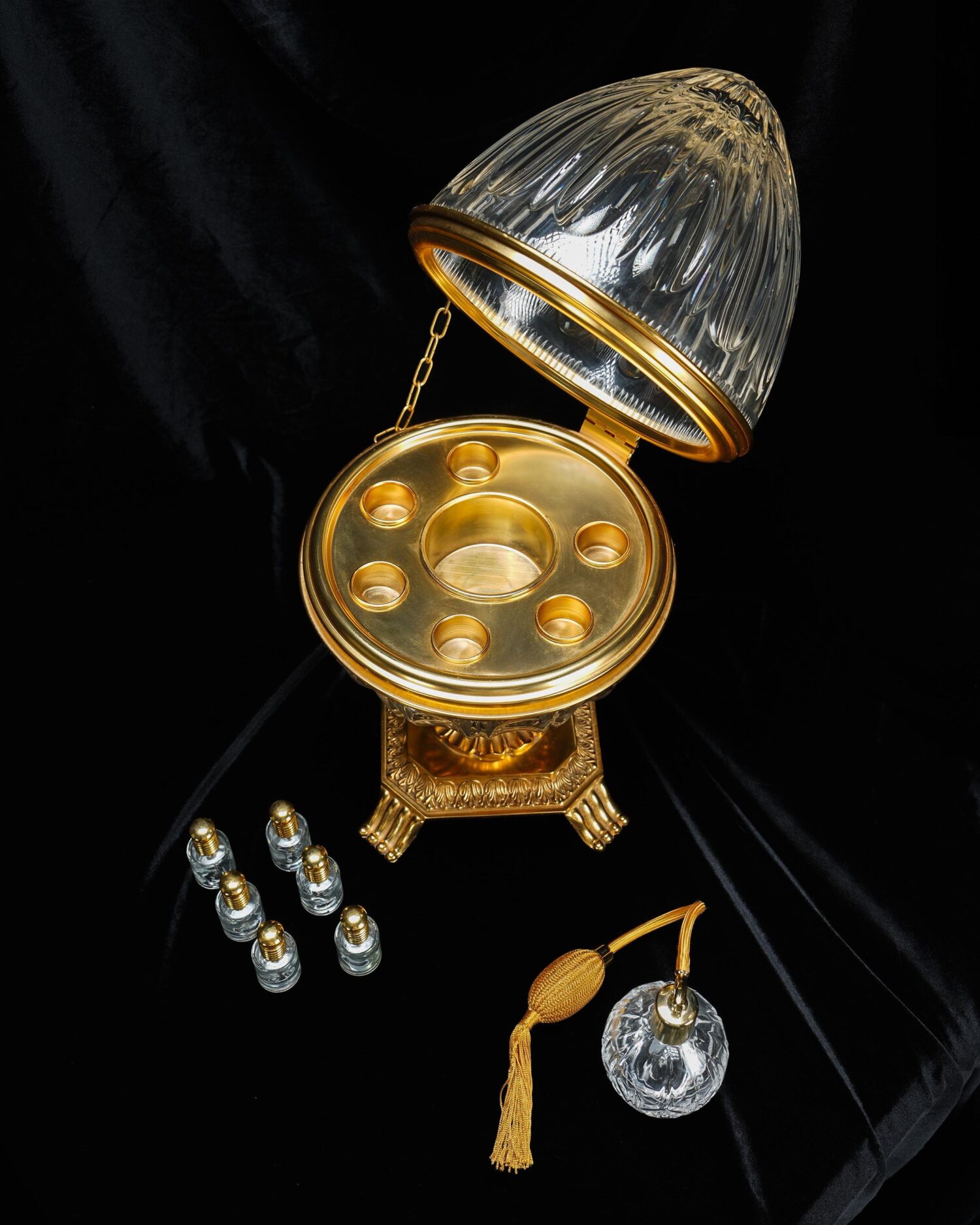 Fransız Kristal Parfüm Kutusu - Görsel 3