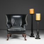 Queen Anne Stili Geniş Kanatlı Berjerler