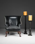 Queen Anne Stili Geniş Kanatlı Berjerler