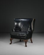 Queen Anne Stili Geniş Kanatlı Berjerler - Görsel 3