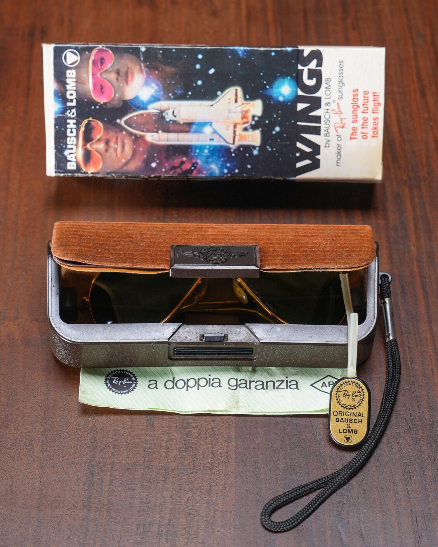 Ray-Ban Wings - Bausch & Lomb - 1980'ler - Görsel 3