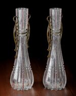 Art Nouveau Kristal Vazolar - Görsel 5