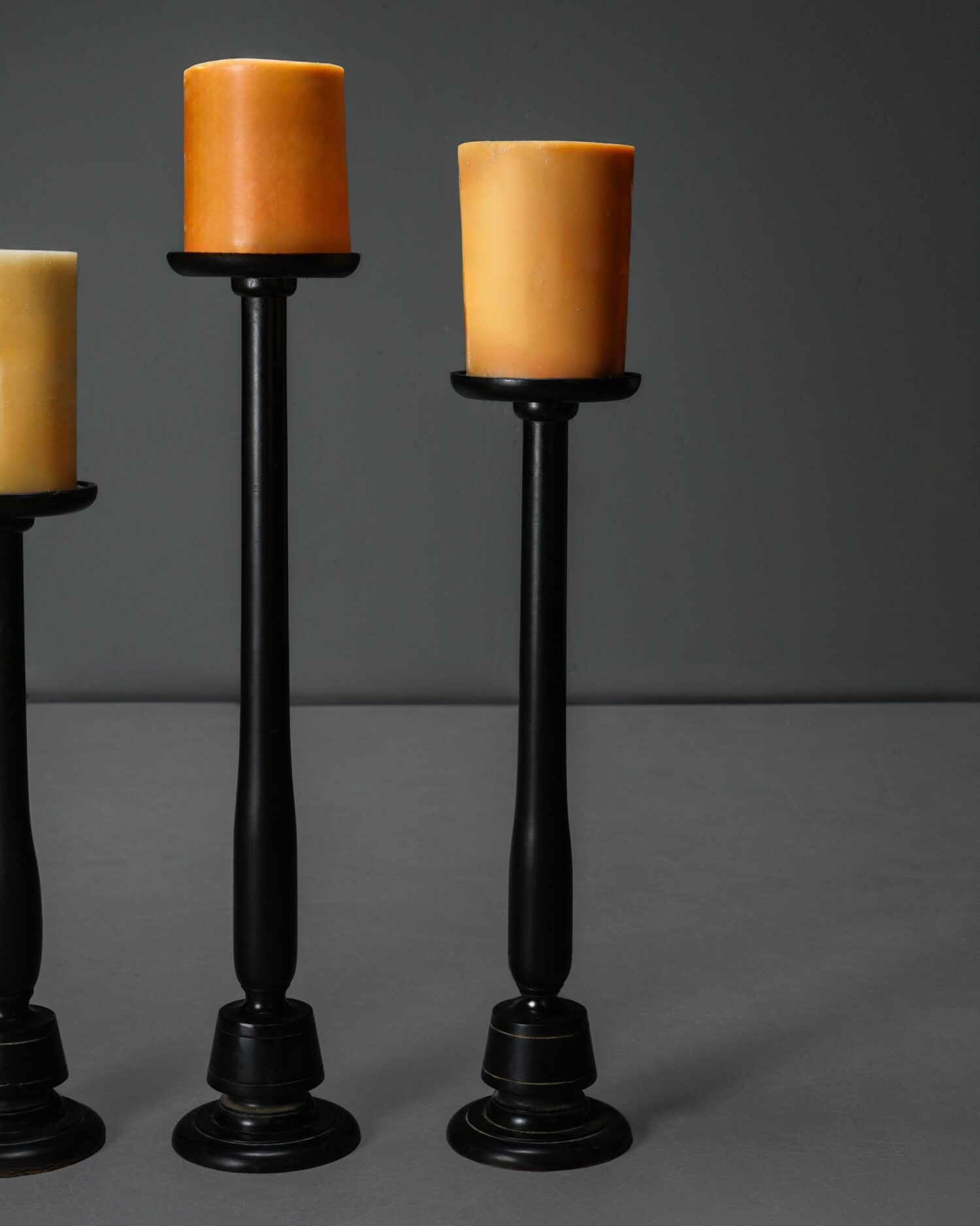 Büyük Şamdanlar - 3 Adet - Görsel 2