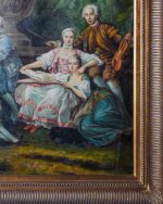 "Le marquis de Sourches et sa famille" - Görsel 4