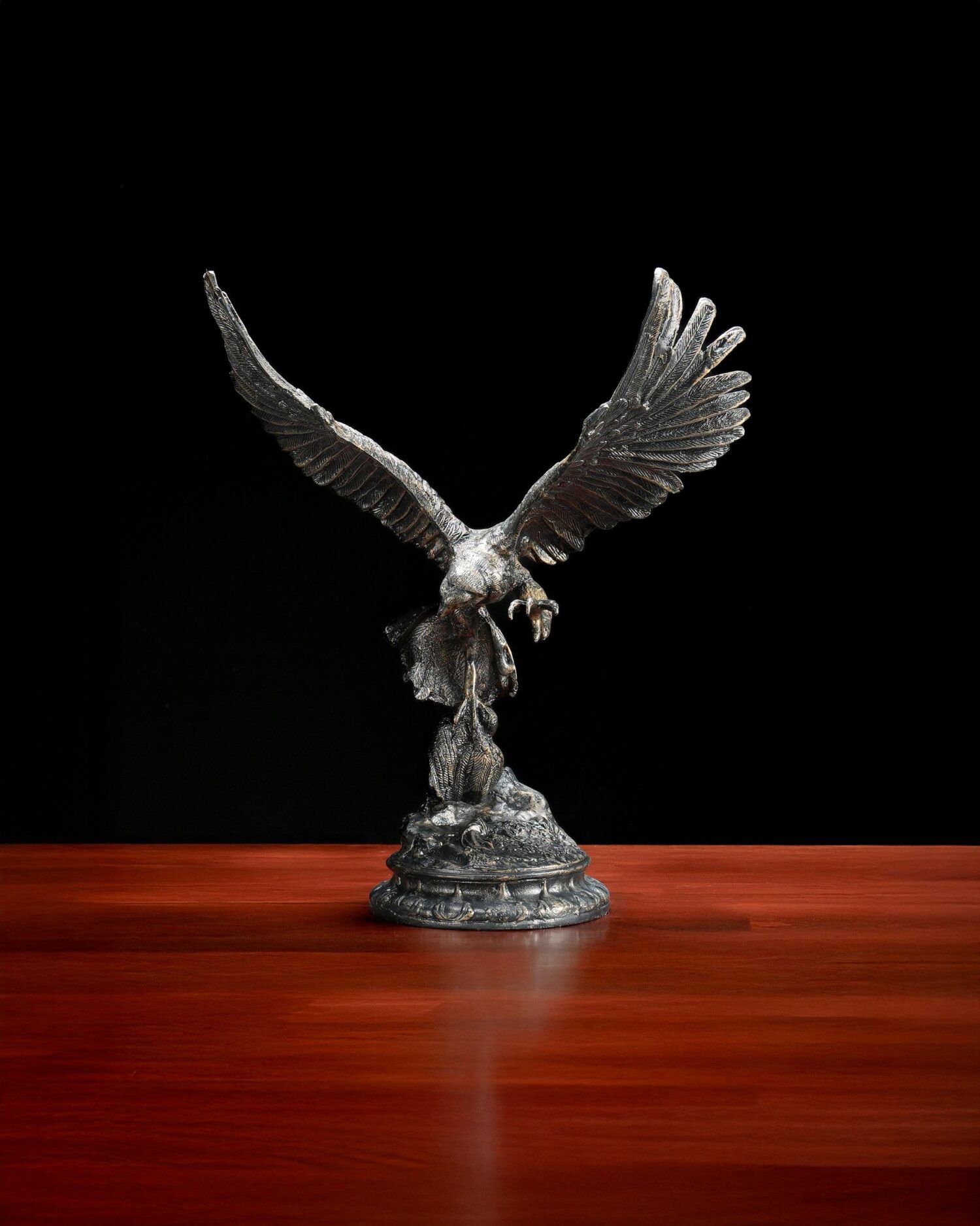 Büyük Bronz Kartal Heykeli - Görsel 2