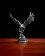 Büyük Bronz Kartal Heykeli - Görsel 2