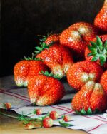 "Erdbeeren" - Çilekler - Raphael Trezzini - Görsel 3