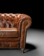 Chesterfield Kanepe ve Puf - Görsel 6
