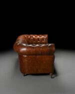 Chesterfield Kanepe ve Puf - Görsel 7