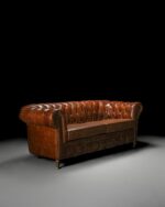 Chesterfield Kanepe ve Puf - Görsel 5