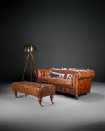 Chesterfield Kanepe ve Puf