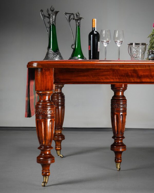 Victorian Maun Uzatılabilir Yemek Masası - Kod 4055