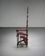 Tekerlekli Büyük Kütüphane Merdiveni - Görsel 2