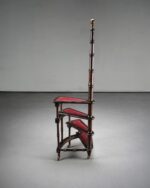 Tekerlekli Büyük Kütüphane Merdiveni - Görsel 2