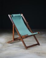 Katlanır Yeşil Kanvas Şezlong - Görsel 2