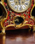 Louis XV Stili Fransız Boulle Saat - Görsel 4