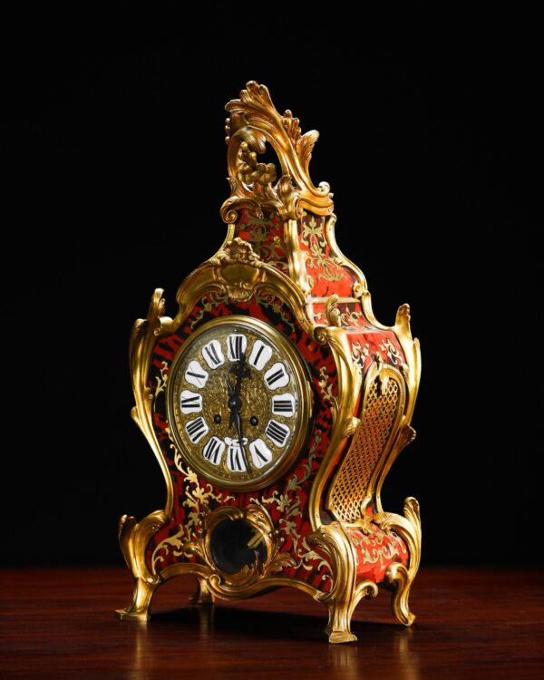 Louis XV Stili Fransız Boulle Saat - Kod 4031