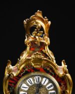 Louis XV Stili Fransız Boulle Saat - Görsel 3