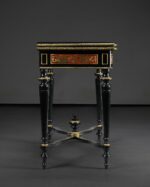 Boulle Oyun Masası - Görsel 5