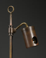 Ayarlanabilir Başlıklı Pirinç Masa Lambası - Görsel 2