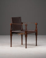 Kahverengi Deri Roorkhee Chair - Görsel 3
